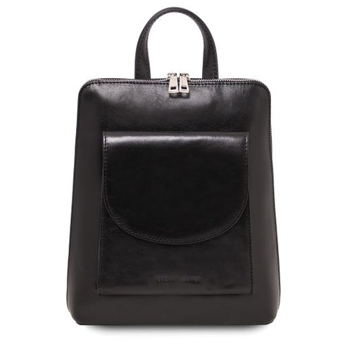 Paris - Small leather backpack for women